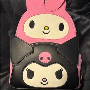 My Melody and Kuromi Loungefly backpack